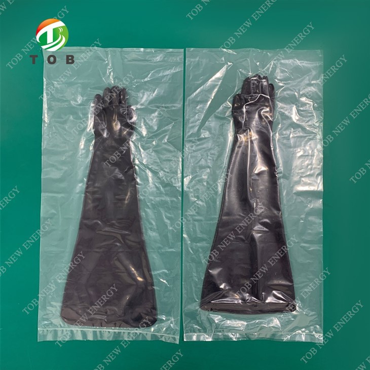 Butyl Rubber Gloves For Glove Box