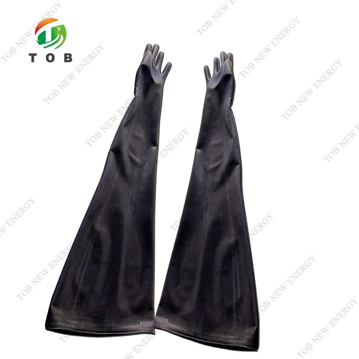 Butyl Rubber Gloves For Glove Box