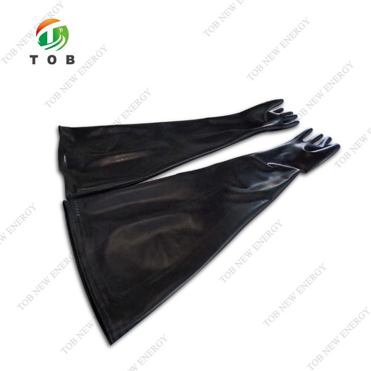 Butyl Rubber Gloves For Glove Box